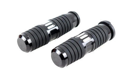 V-Twin Hand Grip Set in Black for Harley Davidson FLT Models (Part #78497B) by V-Twin