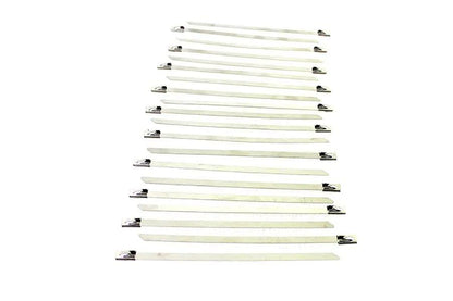 V-Twin 40205A Stainless Steel Cable Ties - Pack of 20 by V-Twin