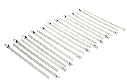 V-Twin 40205A Stainless Steel Cable Ties - Pack of 20 by V-Twin