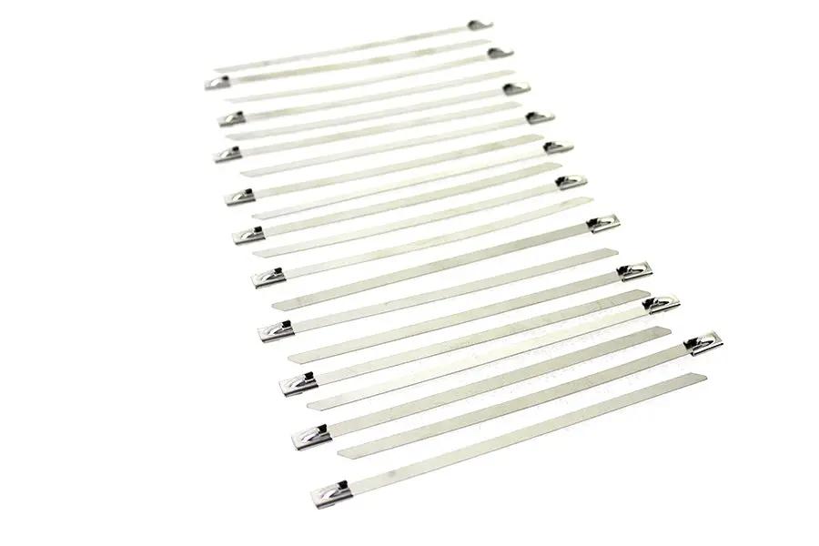 V-Twin 40205A Stainless Steel Cable Ties - Pack of 20 by V-Twin