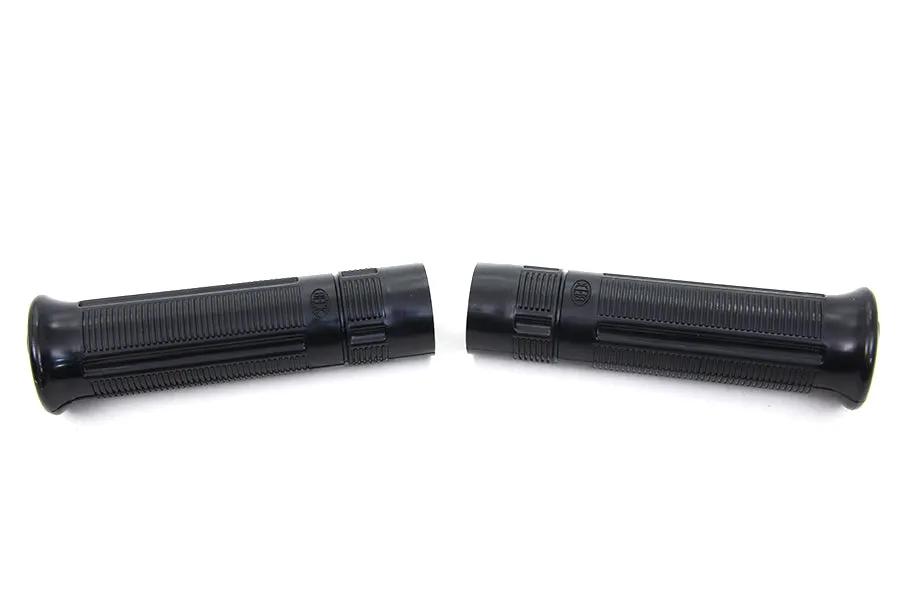 V-Twin Black Beck Plastic Grip Set for Indian Chiefs 1936-1952 and Harley J Models by V-Twin