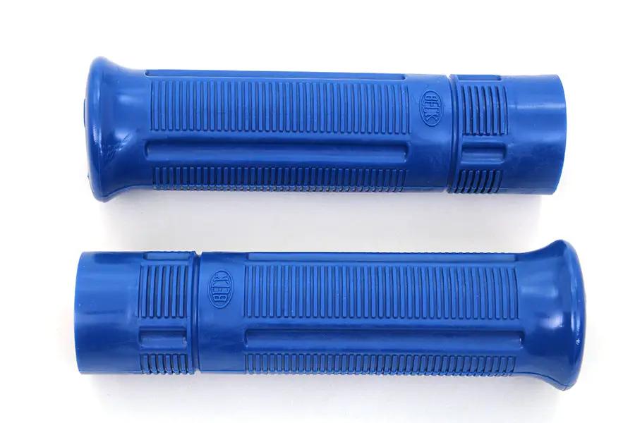 V-Twin Blue Beck Plastic Grip Set for Harley Davidson J Models 1915-1924 by V-Twin