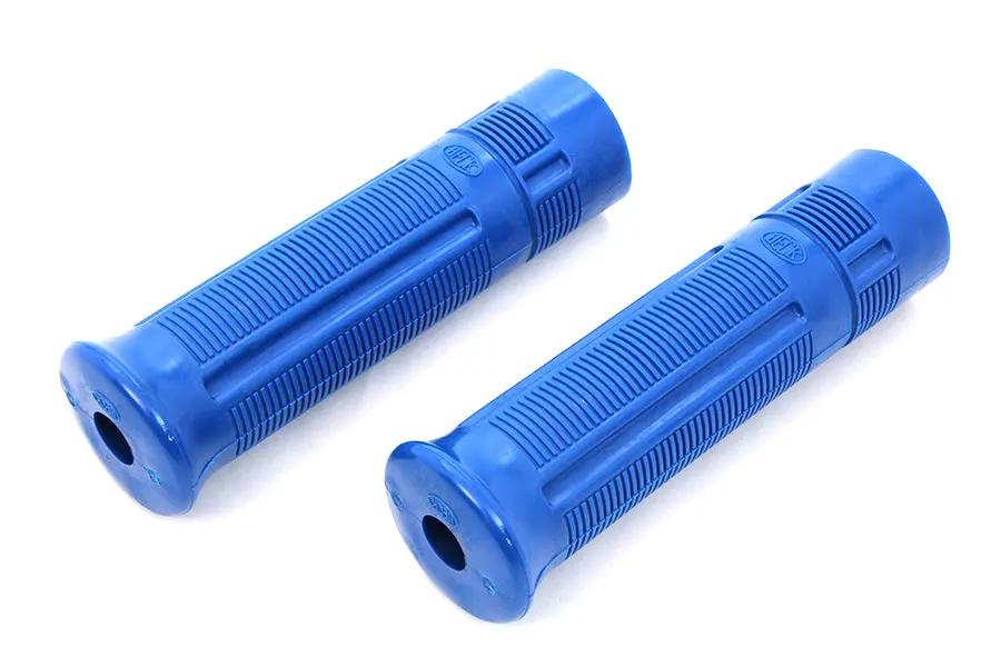 V-Twin Blue Beck Plastic Grip Set for Harley Davidson J Models 1915-1924 by V-Twin