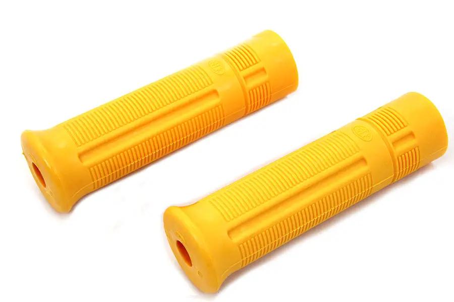 V-Twin Yellow Beck Plastic Grip Set for Indian Chiefs and Harley Davidson J Models by V-Twin