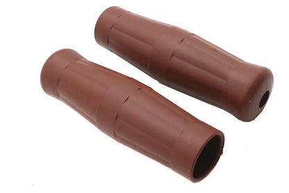 Wyatt Gatling 17-0518BR Brown Grip Set in 1909 Style for Harley Davidson Motorcycles by Wyatt Gatling