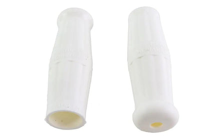 Colony Long Handlebar Grip Set for Harley Davidson EL Models - White Rubber by Colony