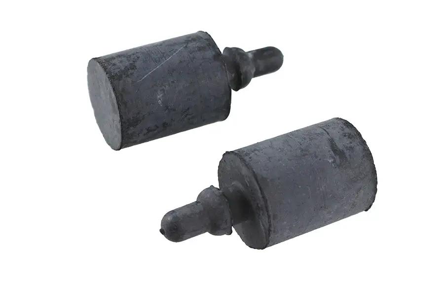 OE Police Seat Rubber Bumper Set for Harley Davidson FLTP - Part Number 11495 by OE