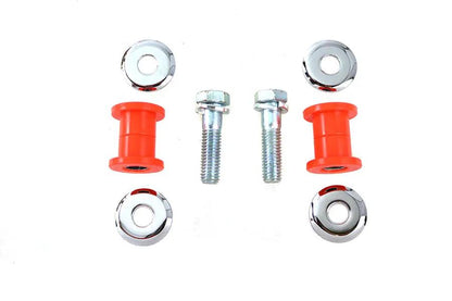 V-Twin 1/2 Inch-13 x 2 Inch Heavy Duty Riser Bolt Bushing Kit for Harley Davidson FLT and FLH by V-Twin