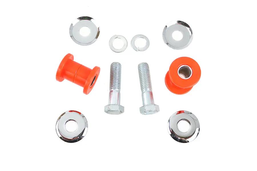 V-Twin 1/2 Inch-13 x 2 Inch Heavy Duty Riser Bolt Bushing Kit for Harley Davidson FLT and FLH by V-Twin