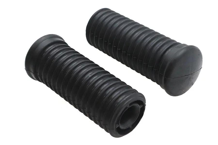 V-Twin Footpeg Rubber Set with 3.5-Inch Length and 1.5-Inch Diameter by V-Twin