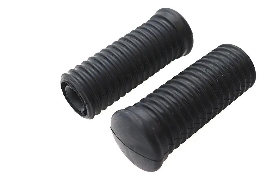 V-Twin Footpeg Rubber Set with 3.5-Inch Length and 1.5-Inch Diameter by V-Twin