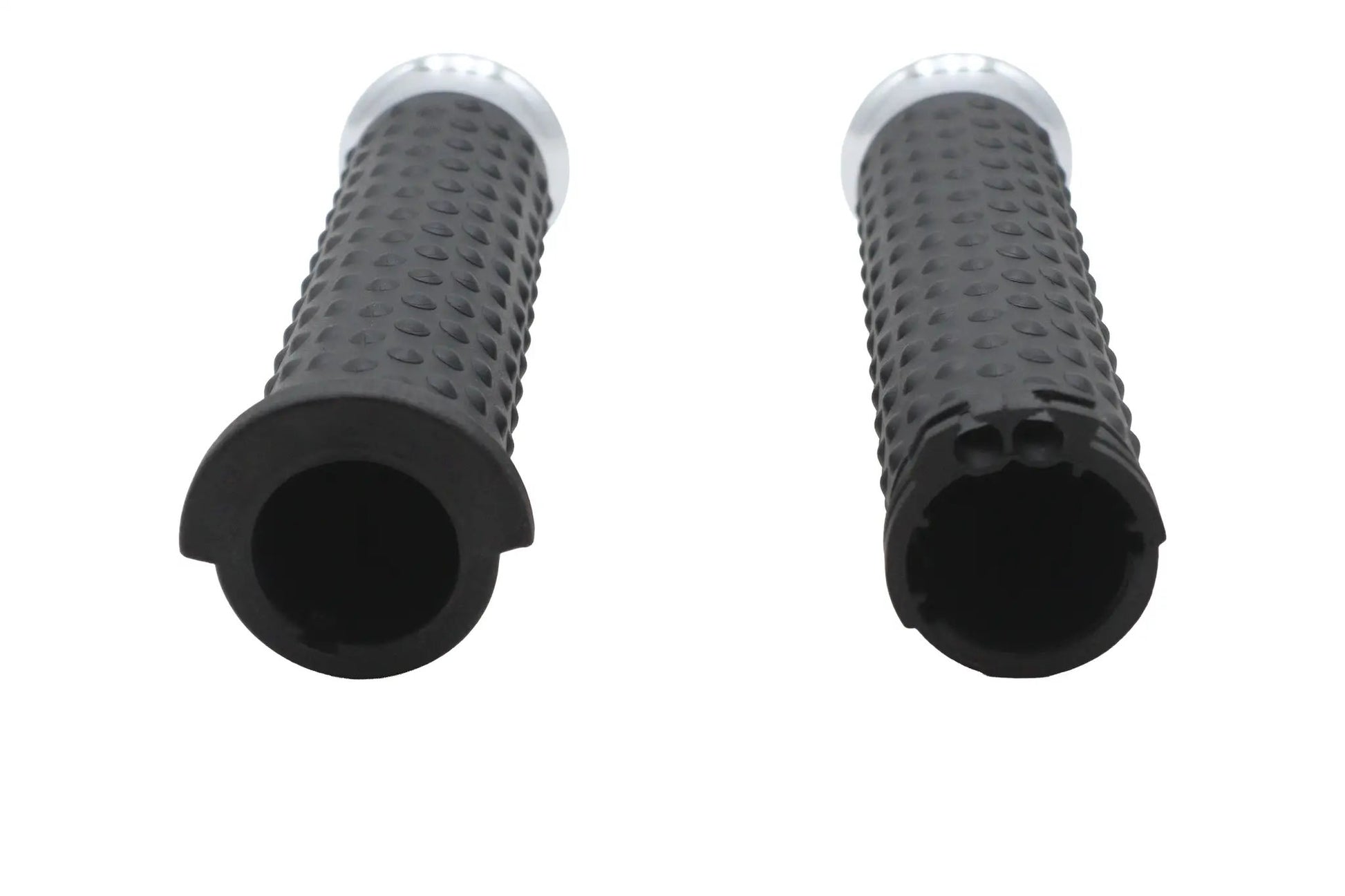 Wyatt Gatling Deluxe Chrome Throttle by Wire Grip Set for Harley Davidson Motorcycles by Wyatt Gatling