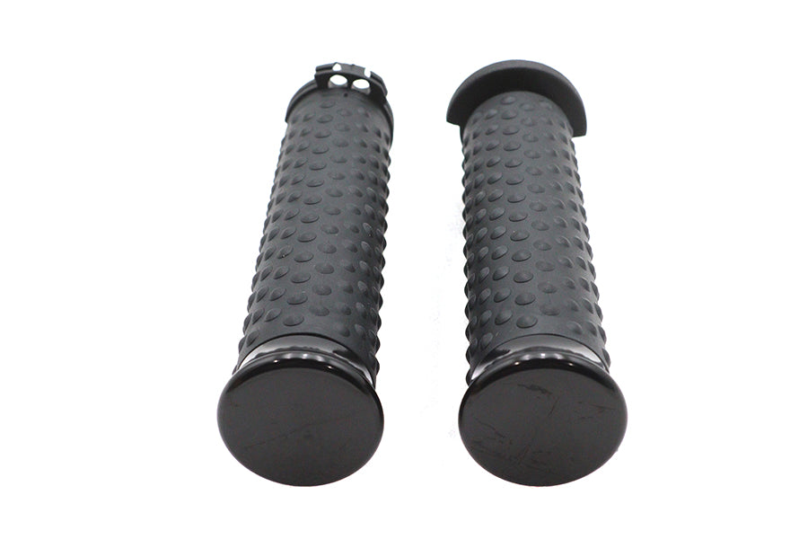 Wyatt Gatling Deluxe Throttle-by-Wire Grip Set Black