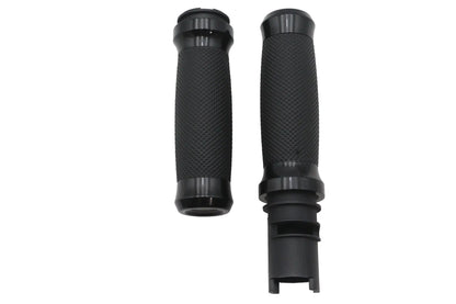 V-Twin Diamond Style Grip Set Black for Harley Davidson Touring Models Part 79100B by V-Twin