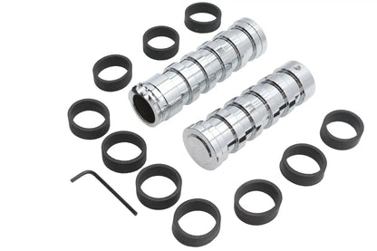 V-Twin O-Ring Style Handlebar Grip Set for Harley Davidson Motorcycles by V-Twin