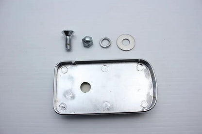 V-Twin Chrome Brake Pedal Pad for Harley Davidson FLT Models - Part 35-0138 by V-Twin