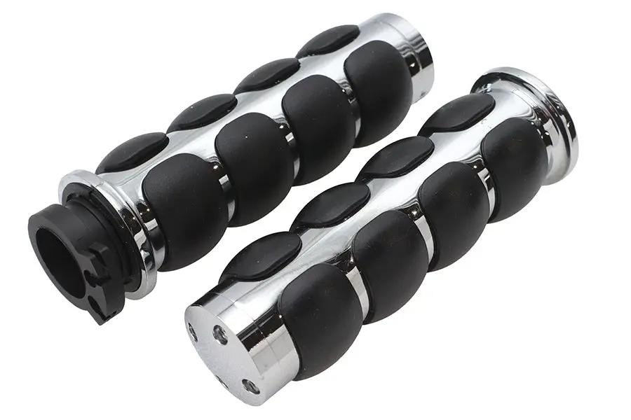 Ultima Cushioned Grip Set with Chrome Ends - Part Number 35-200 by Ultima