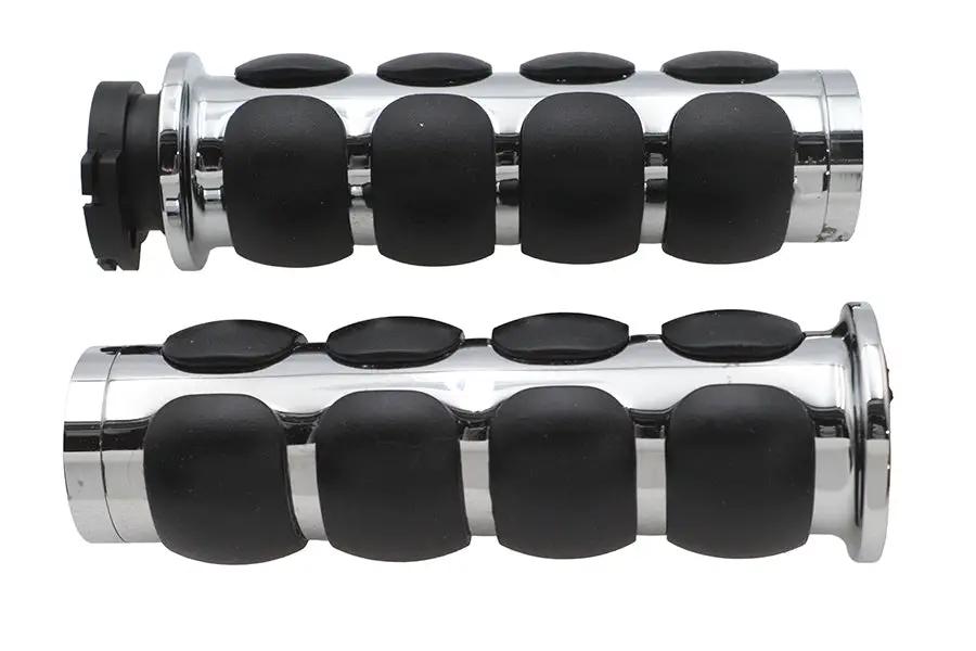 Ultima Cushioned Grip Set with Chrome Ends - Part Number 35-200 by Ultima