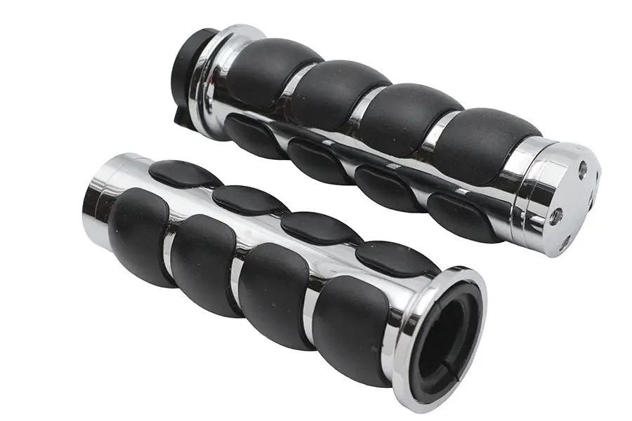 Ultima Cushioned TBW Grip Set with Chrome Ends - Part #35-202 by Ultima