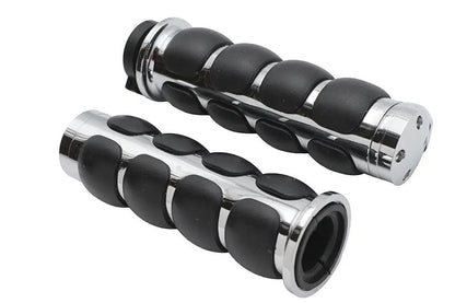 Ultima Cushioned TBW Grip Set with Chrome Ends - Part #35-202 by Ultima