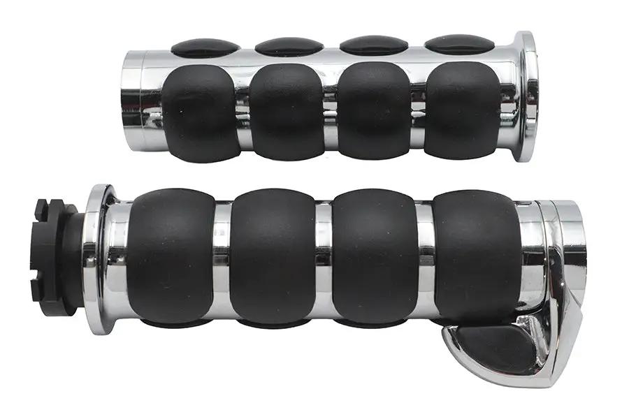 Ultima Cushioned TBW Grip Set with Chrome Ends - Part #35-202 by Ultima