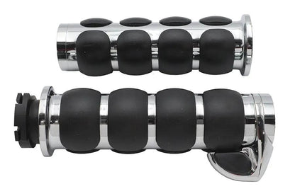 Ultima Cushioned TBW Grip Set with Chrome Ends - Part #35-202 by Ultima