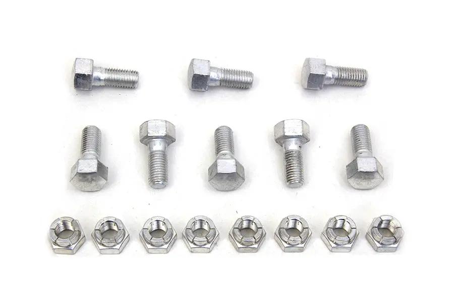 Colony Rear Brake Drum Bolt and Nut Kit for Harley Davidson (1952-1961 XL & K Models) by Colony