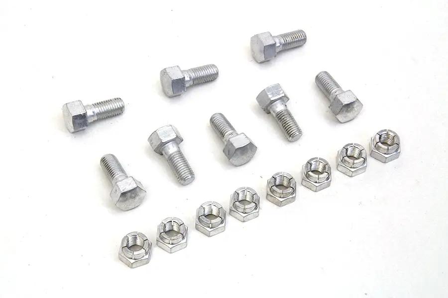 Colony Rear Brake Drum Bolt and Nut Kit for Harley Davidson (1952-1961 XL & K Models) by Colony