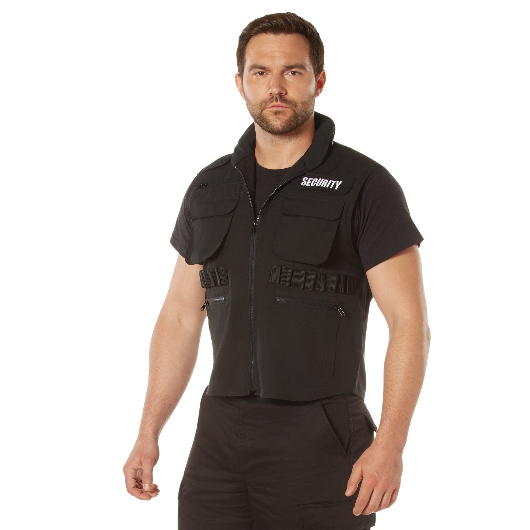 Rothco Security Ranger Vest Size 4XL with Embroidered Security Details and Utility Pockets