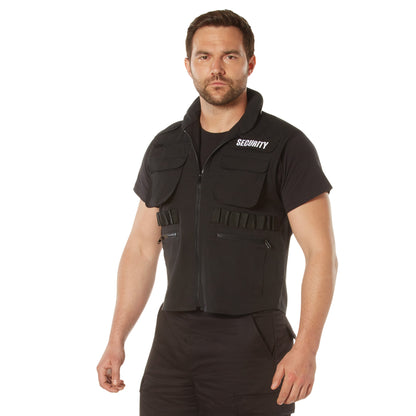 Rothco Security Ranger Vest 3XL with Multiple Utility Pockets and Concealed Hood