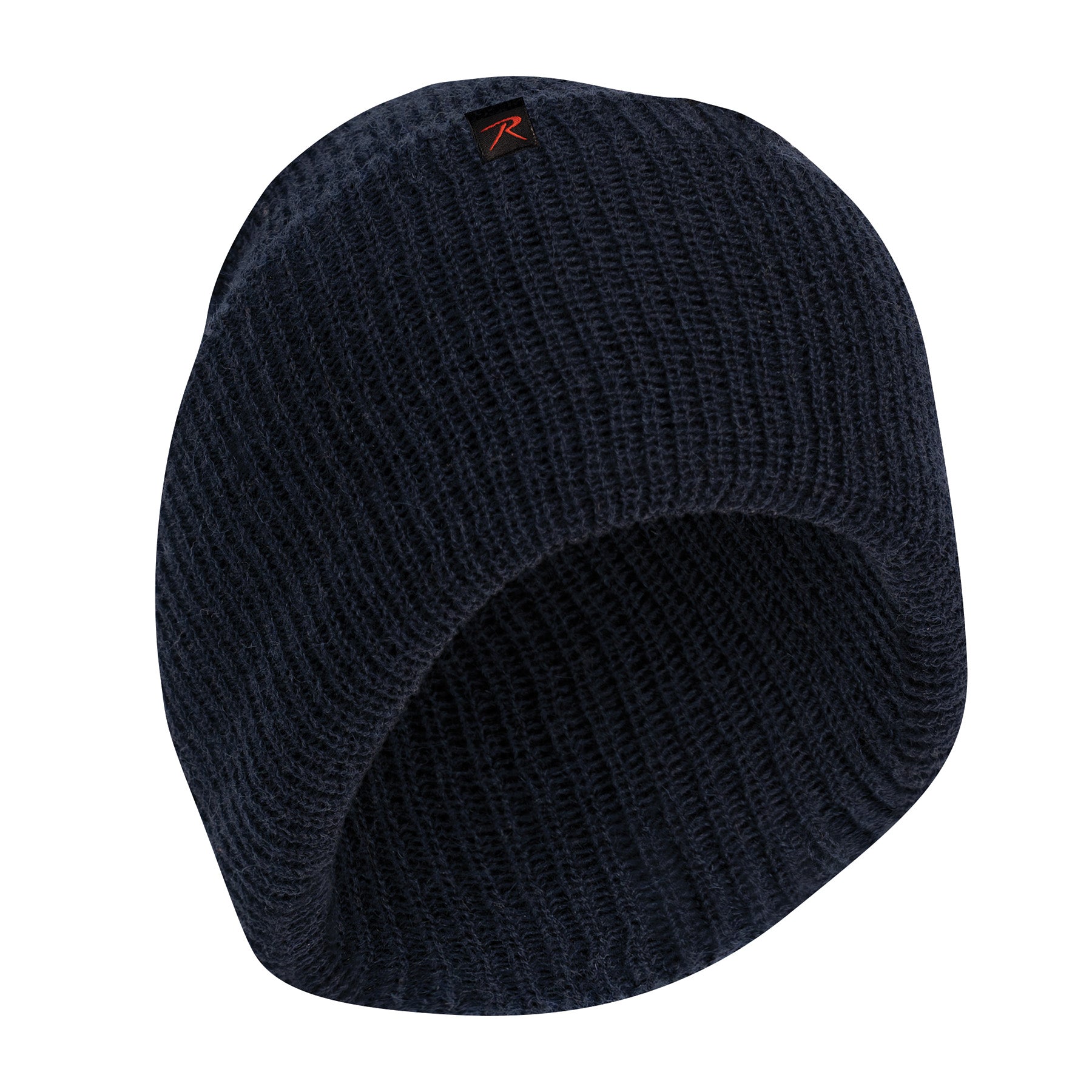 Rothco Wool Watch Cap Navy Blue - Insulating Military-Style Knit Hat for Cold Weather