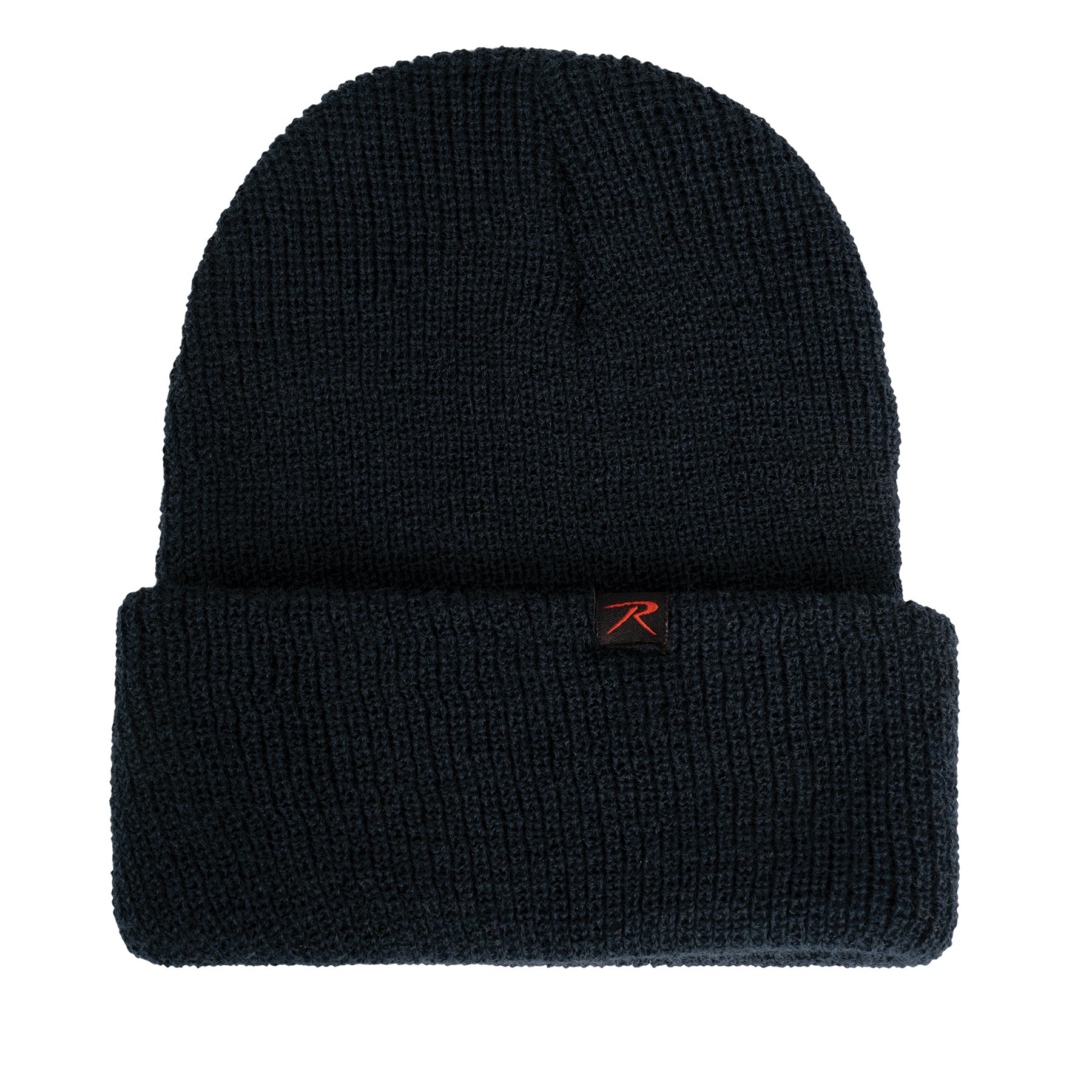 Rothco Wool Watch Cap Navy Blue - Insulating Military-Style Knit Hat for Cold Weather
