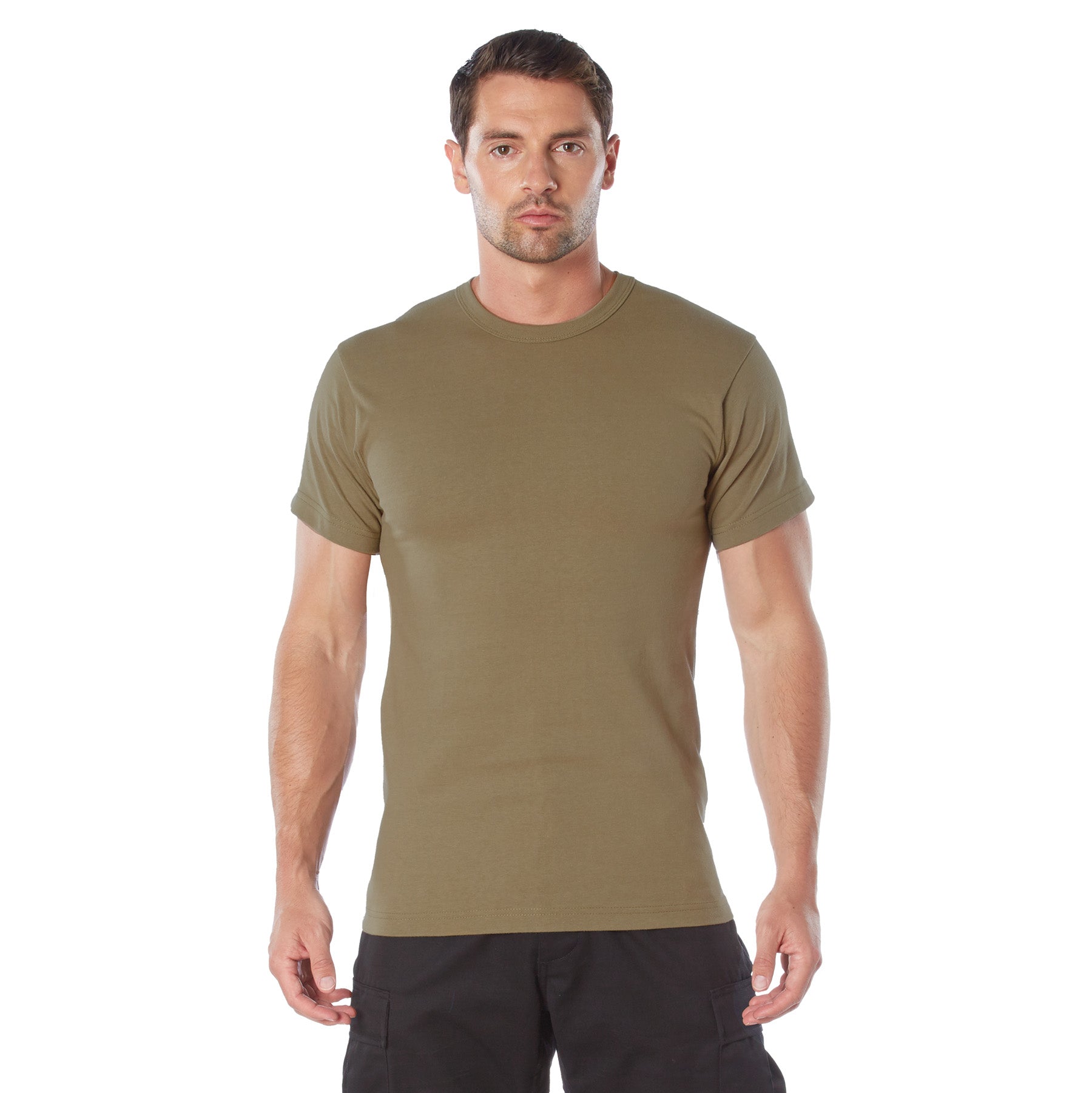 Rothco Heavyweight T-Shirt AR 670-1 Coyote Brown Size M