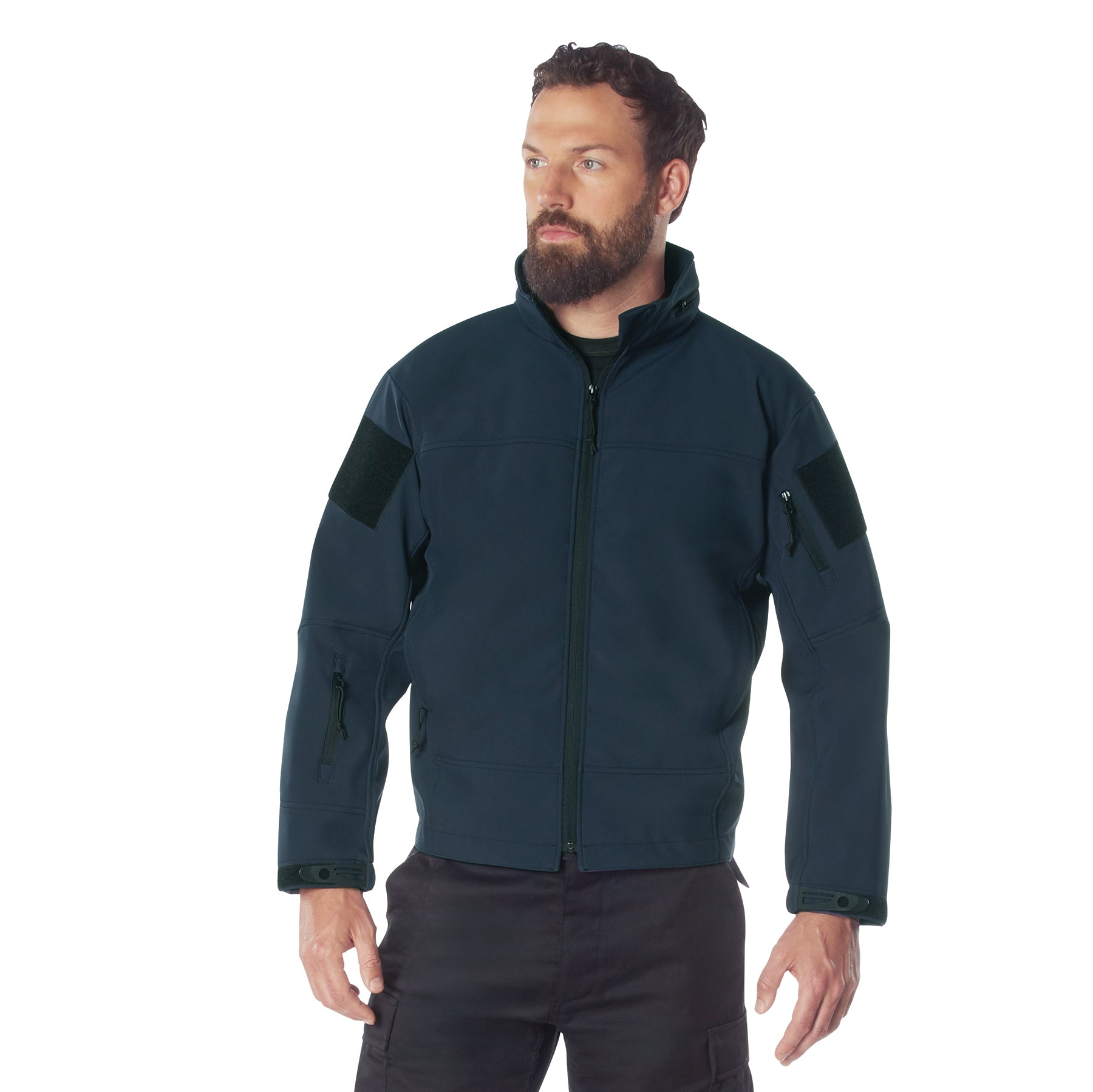 Rothco Covert Ops Lightweight Soft Shell Jacket 2XL Midnight Navy Blue
