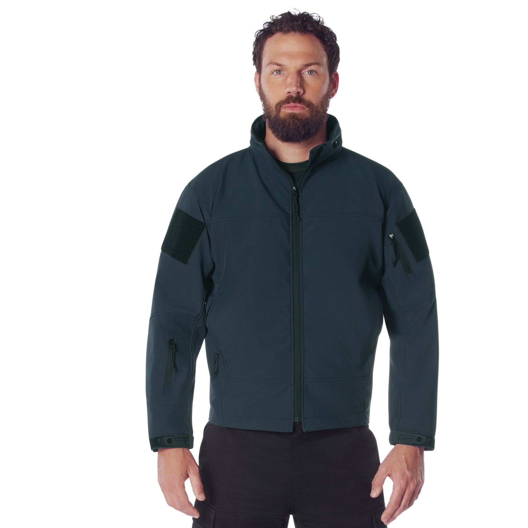 Rothco Covert Ops Lightweight Soft Shell Jacket 2XL Midnight Navy Blue