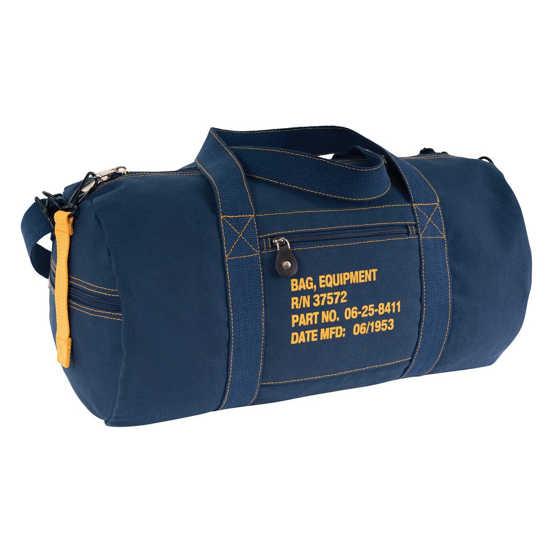 Rothco Canvas Equipment Bag Navy Blue – 19-Inch Heavy Duty Duffel for Travel, Work, and Sports