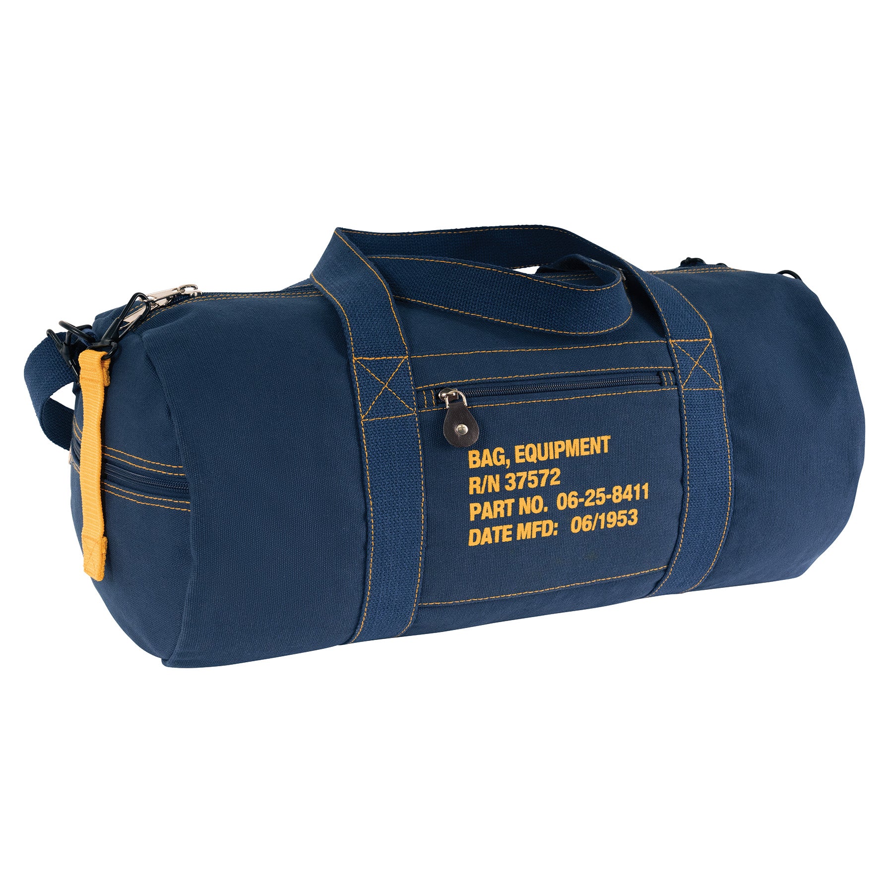 Rothco Canvas Equipment Bag Navy Blue, 24-Inch Heavy-Duty Duffle for Travel and Outdoor Use