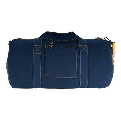 Rothco Canvas Equipment Bag Navy Blue – 19-Inch Heavy Duty Duffel for Travel, Work, and Sports