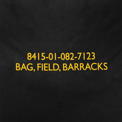 Rothco Canvas Barracks Bag Black, 24 x 32 Inches – Heavy-Duty Military Style Storage and Travel Bag