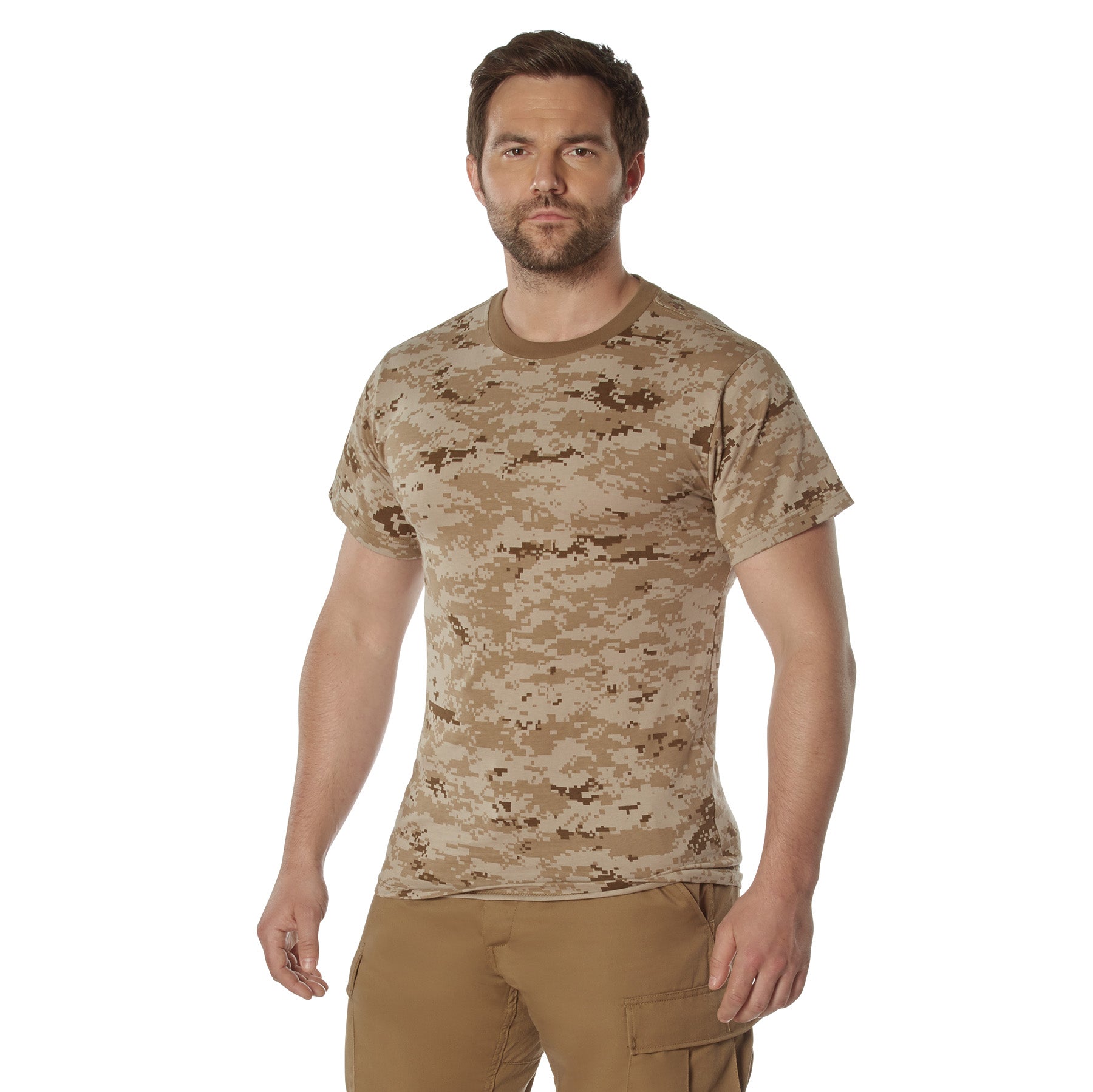 Rothco Desert Digital Camo 100% Cotton T-Shirt – Size 3XL