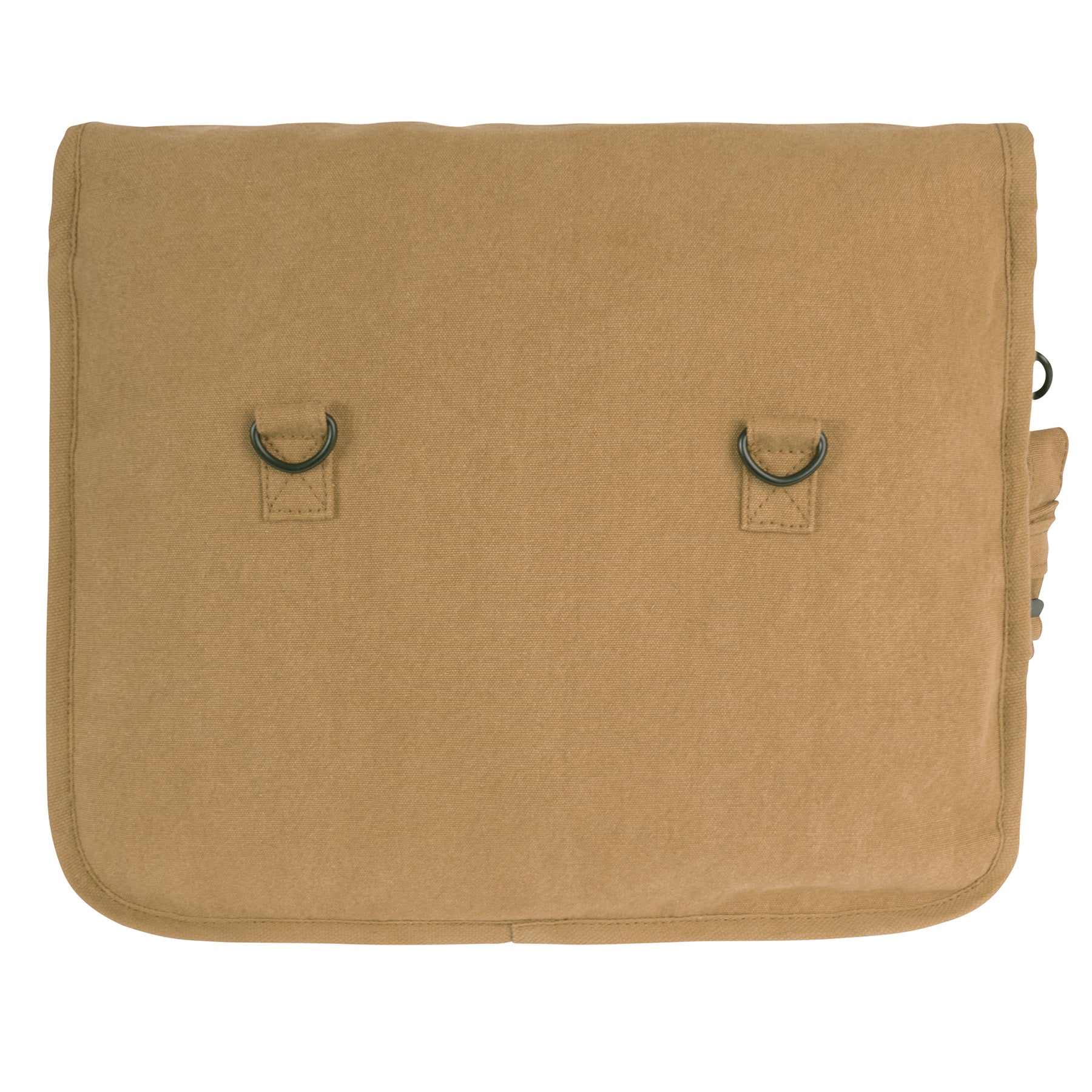 Rothco Vintage Canvas Paratrooper Bag Coyote Brown - Durable Military-Style Shoulder Bag with Organizer Compartments