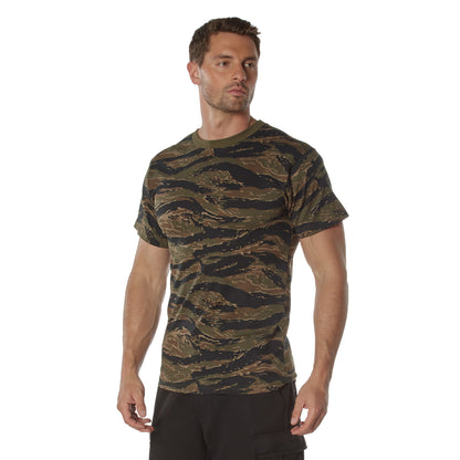 Rothco 100% Cotton Tiger Stripe Camouflage T-Shirt - Size 3XL