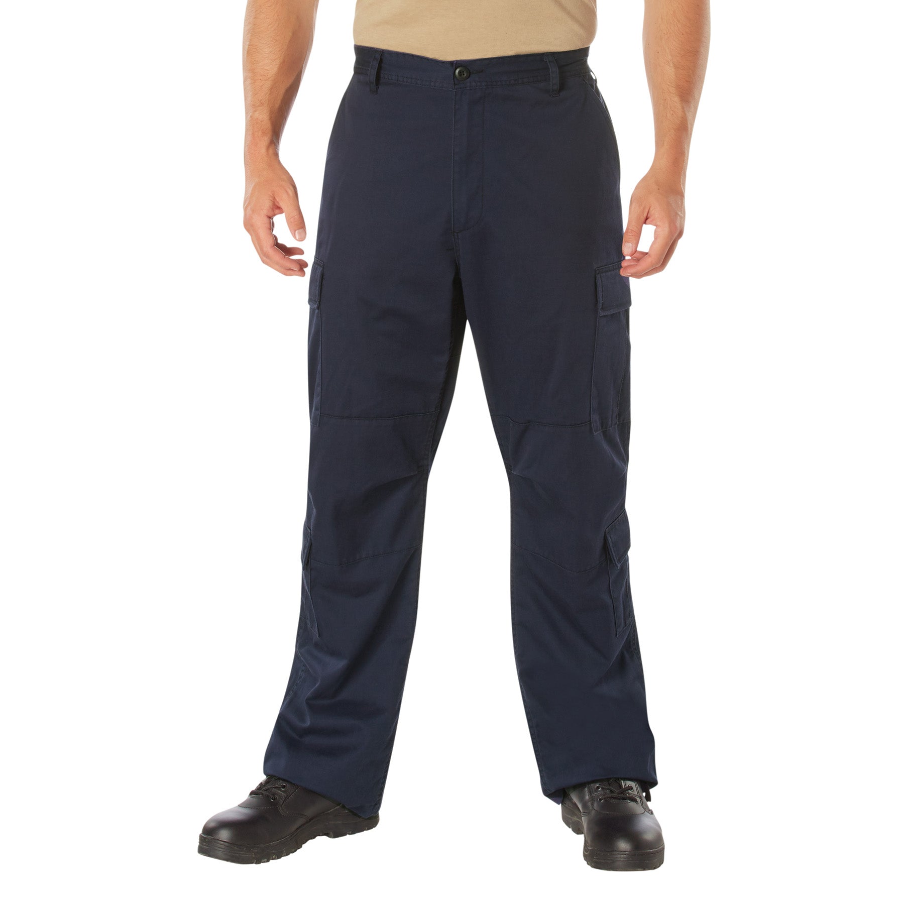 Rothco Vintage Paratrooper Cargo Fatigue Pants Navy Blue Size Small