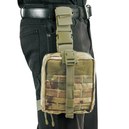 Rothco Drop Leg Medical Pouch MultiCam – Tactical First Aid and Emergency Gear Organizer