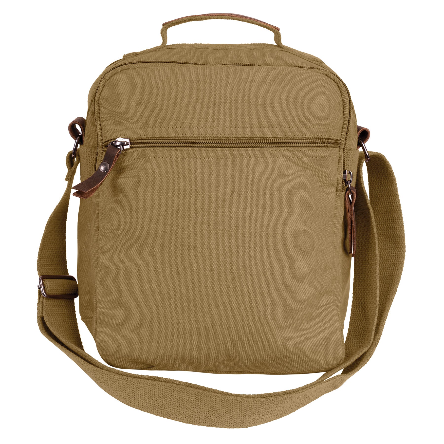 Rothco Every Day Work Shoulder Bag Coyote Brown - Rugged Military-Inspired Crossbody Bag for EDC and Travel