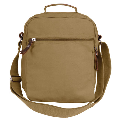 Rothco Every Day Work Shoulder Bag Coyote Brown - Rugged Military-Inspired Crossbody Bag for EDC and Travel