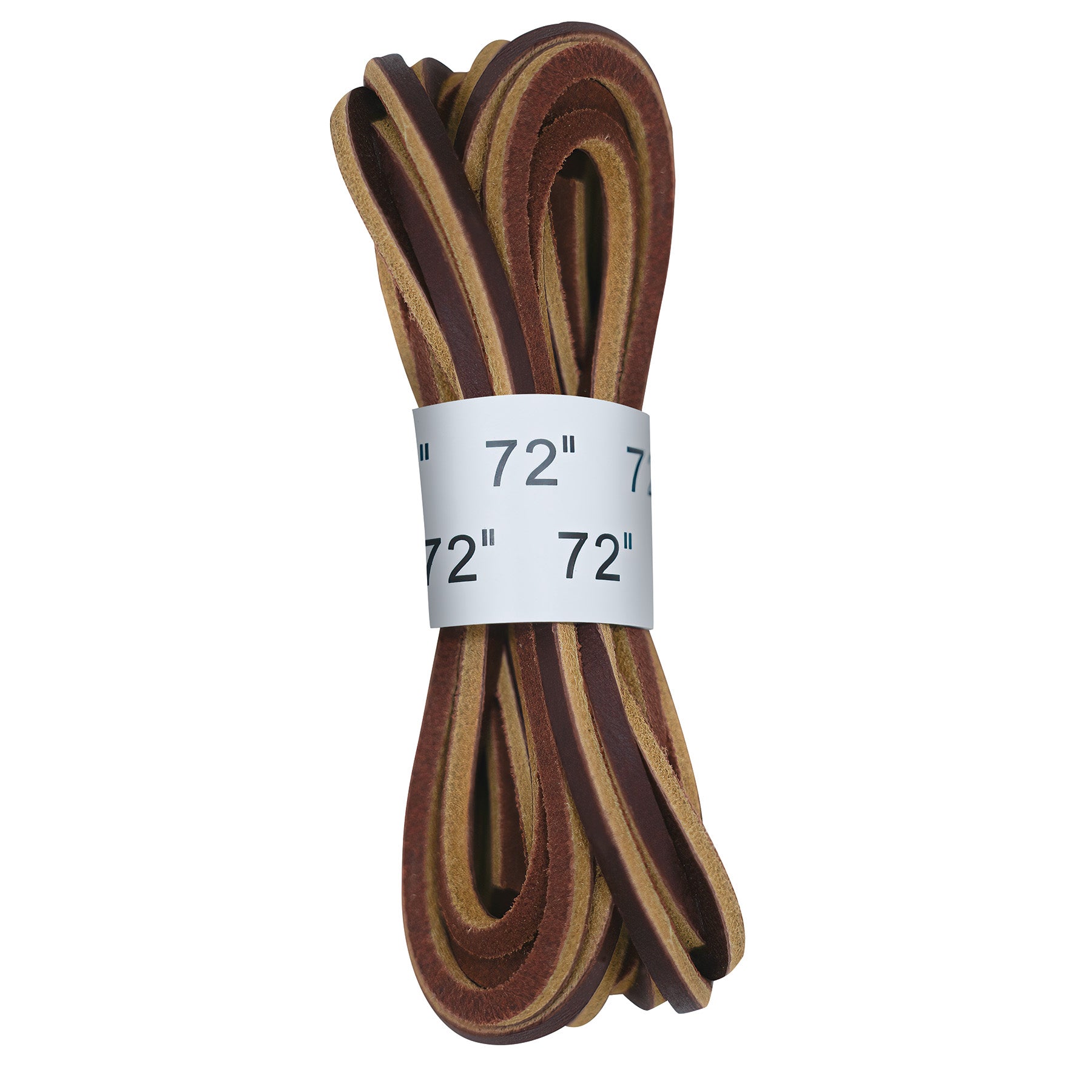 Rothco Leather Boot Laces - Brown, 72-Inch Replacement Shoelaces for Tactical, Work, and Hiking Boots