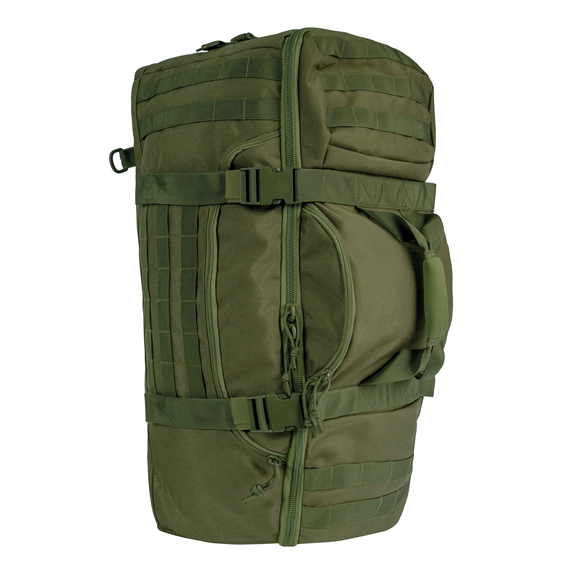 Rothco 3-In-1 Convertible Mission Bag Olive Drab – Tactical Duffel Backpack with MOLLE Webbing