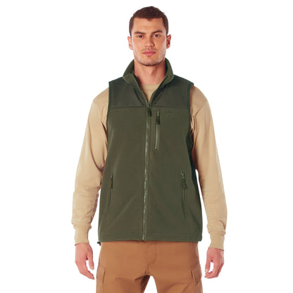 Rothco Spec Ops Tactical Fleece Vest Olive Drab Size M – Warm, Durable, and Versatile Field Gear