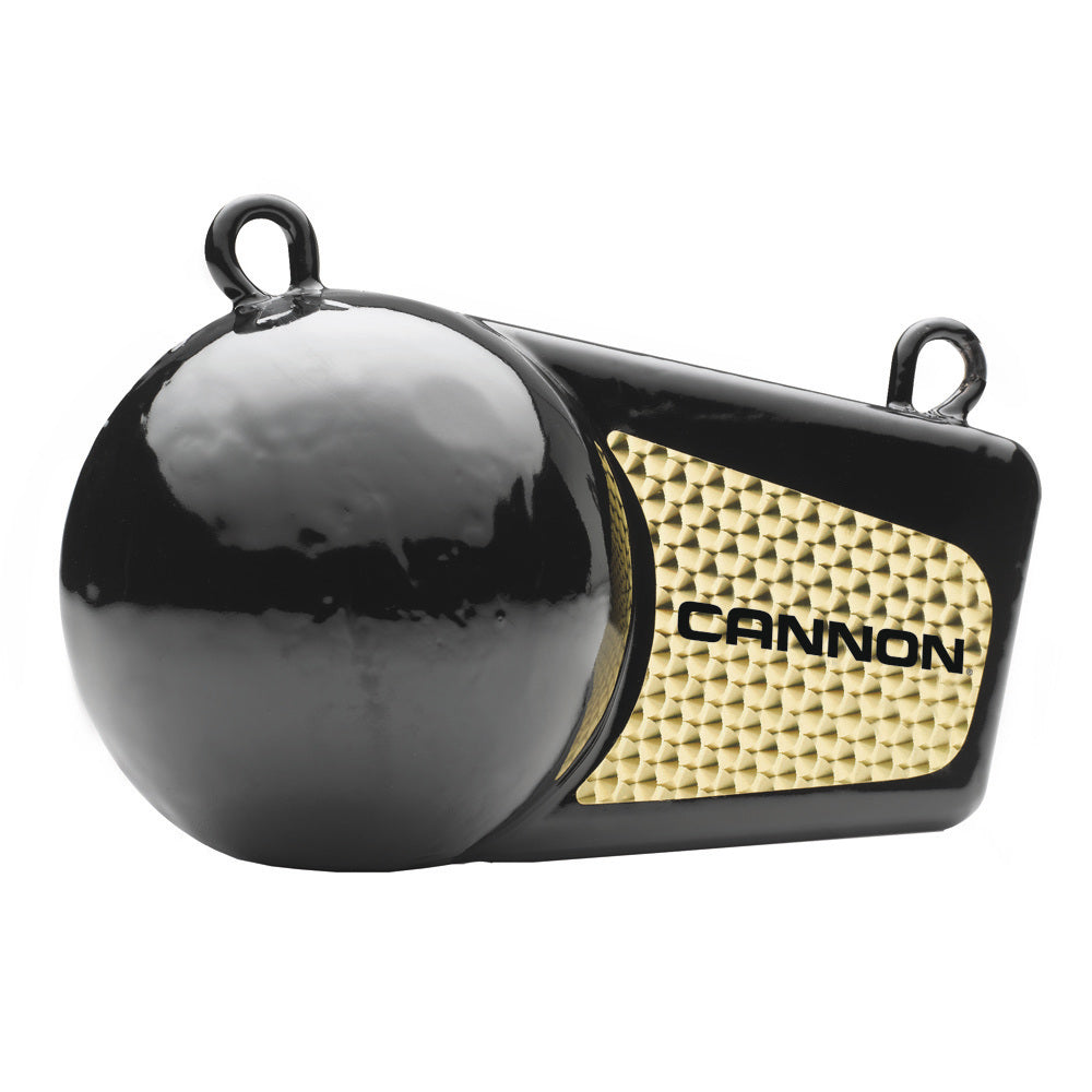 Cannon 6 lb Flash Weight with Keel and Black Vinyl Coating